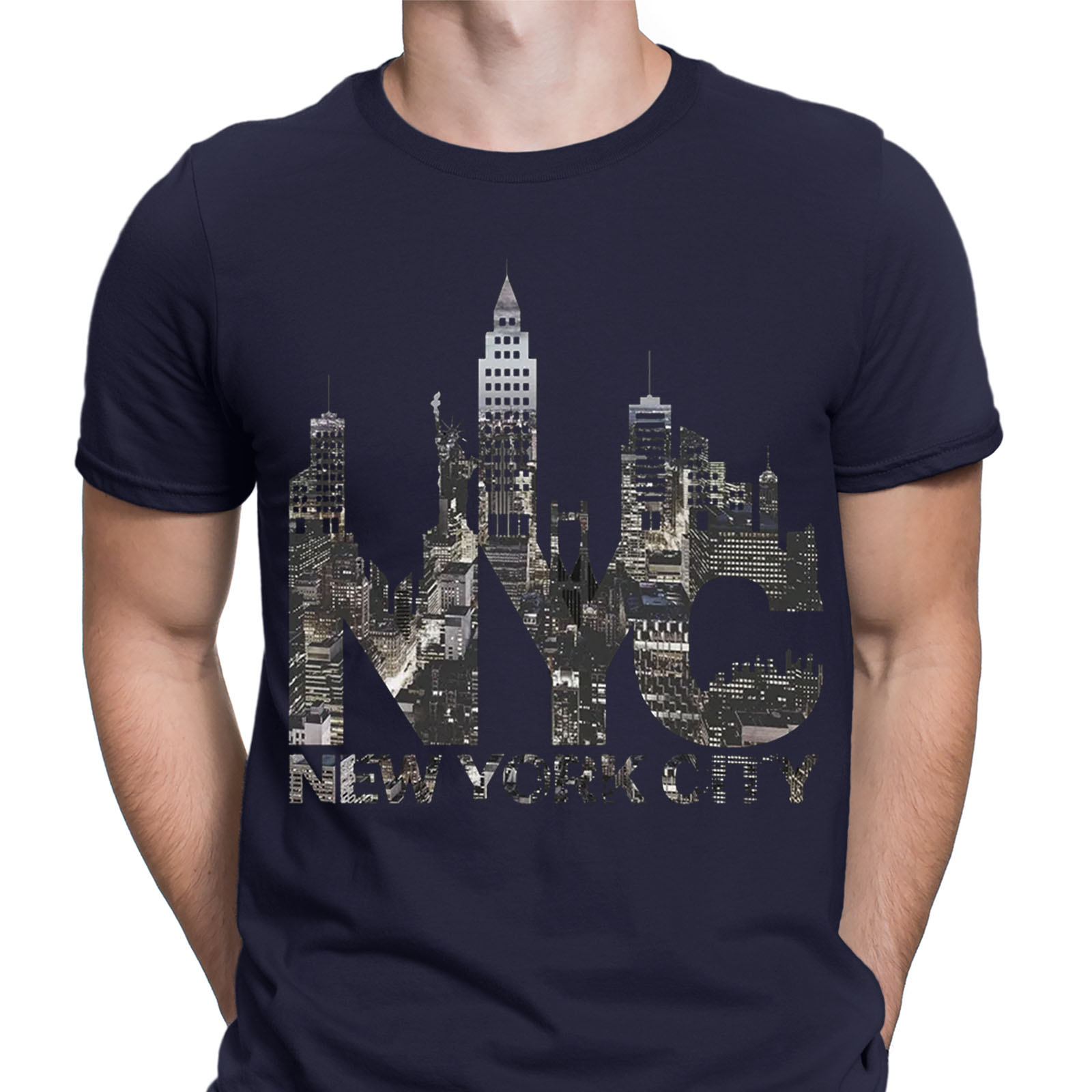 New york city skyline t shirt best sale